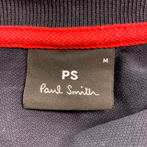 PS by PAUL SMITH Size M Navy Organic Cotton Polo
