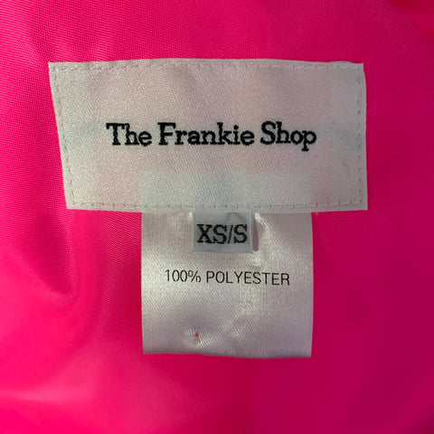 THE FRANKIE SHOP Size XS/S Pink Polyester Shirt Jacket