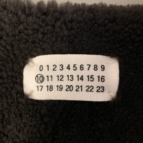 MAISON MARTIN MARGIELA Size M Brown Reversible Shearling Full Zip Vest