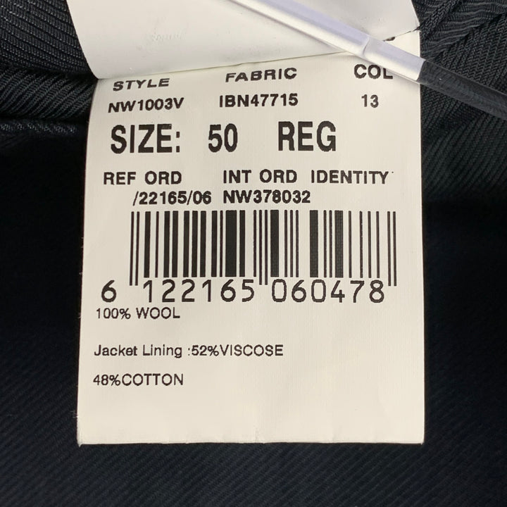 WOOSTER + LARDINI Size 40 Regular Tan Wool Notch Lapel Sport Coat