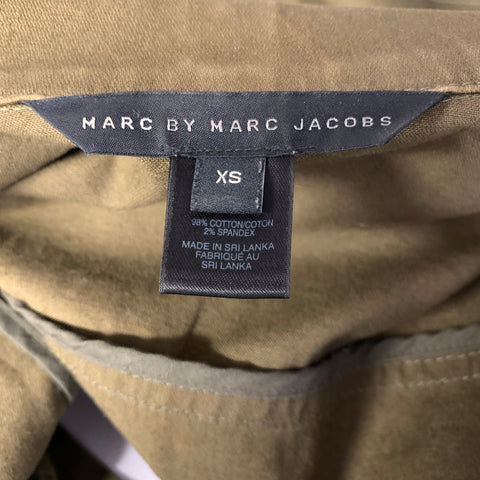 MARC by MARC JACOBS Size XS Green Cotton Spandex Jacket