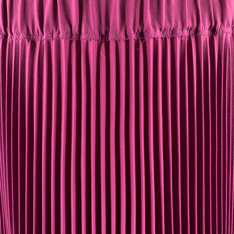 MARC JACOBS Size M Purple Polyester Pleated Skirt