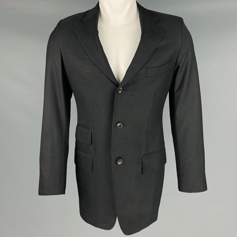 TOM FORD Taille 38 Manteau de sport à revers en laine grise