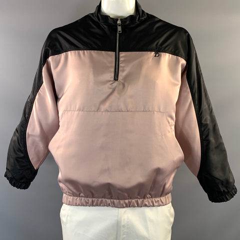 ENFANTS RICHES DEPRIMES ERD SS2019 Size L Pink Black Color Block Nylon Pullover Jacket
