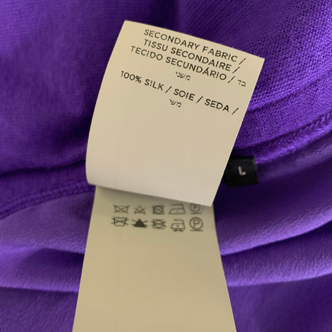 TOM FORD Size L Purple Cashmere Zip Up Cardigan Womens