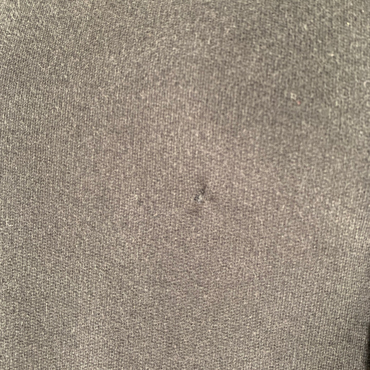 RAF SIMONS Size XXL Black Patches Cotton Crew Neck Sweatshirt