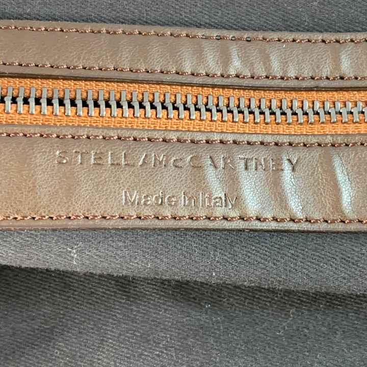 STELLA McCARTNEY Brown Tobacco Nylon Duffle Bag