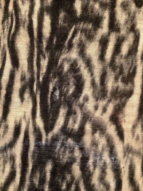 HAIDER ACKERMANN Size S Tan Black Leopard  Print Cotton Blend Tank Top