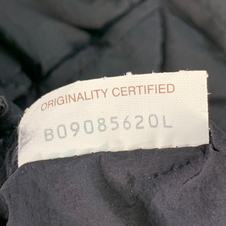 BOTTEGA VENETA Padded Tech Cassette Black Woven Nylon Cross Body Handbag