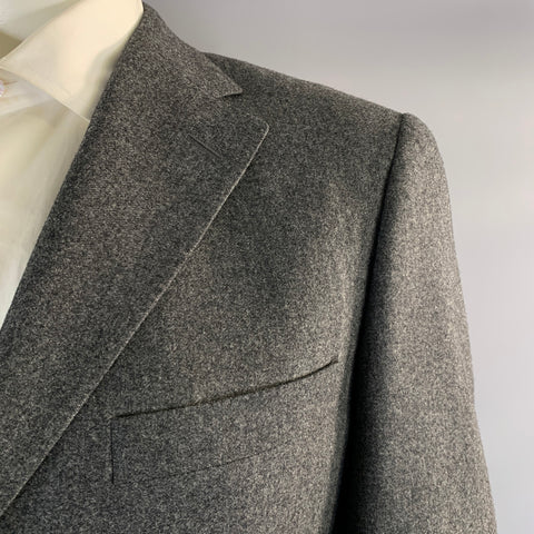 SAMUELSOHN Grey Wool Notch Lapel 36 29 Suit