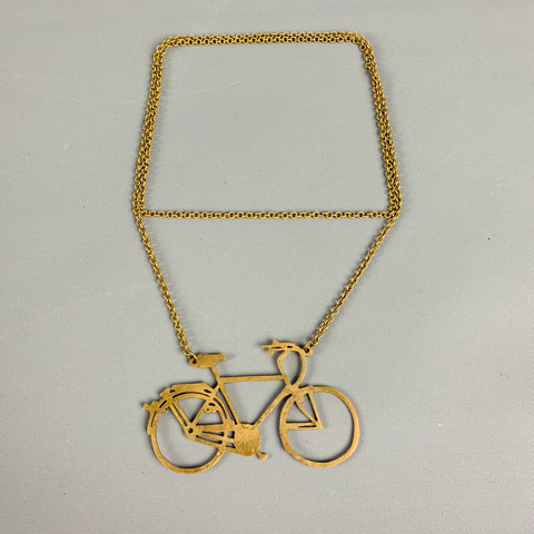 Collier VINTAGE en métal doré