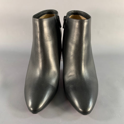CHRISTIAN LOUBOUTIN Size 11 Black Side Zipper Boots