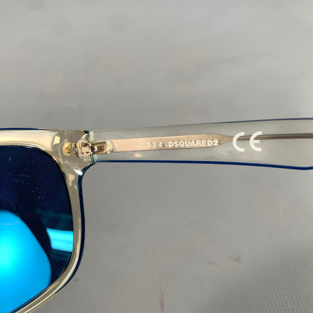 DSQUARED2 Blue Clear Sunglasses & Eyewear
