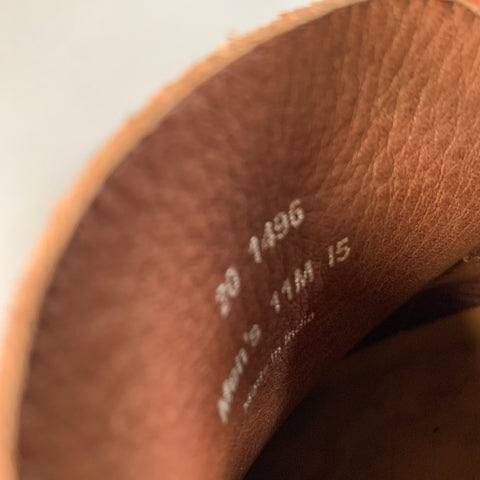 JOHNSTON & MURPHY Size 11 Brown Tan Contrast Stitch Leather Suede Penny Loafers