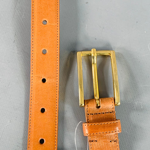 Ceinture en cuir cloutée dorée SAKS FIFTH AVENUE Taille M