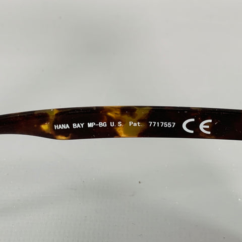 MAUI JIM Hana Bay Brown Tan Tortoiseshell Acetate Sunglasses