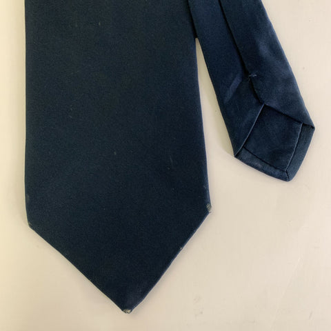 BRIONI Navy Silk Tie