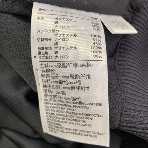 Y-3 Size XS Black Polyester Blend Zip Up Jacket