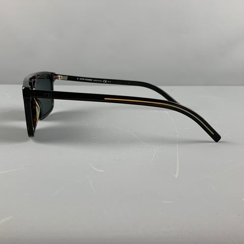 DIOR HOMME Tortoise Sunglasses