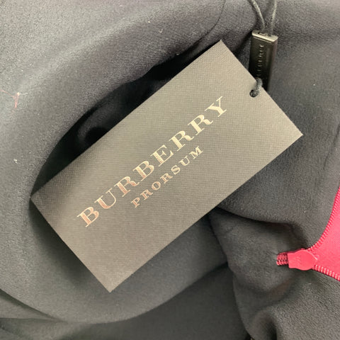 BURBERRY PRORSUM Spring 2015 Size 4 Multi-Color Silk / Cotton Abstract Skirt