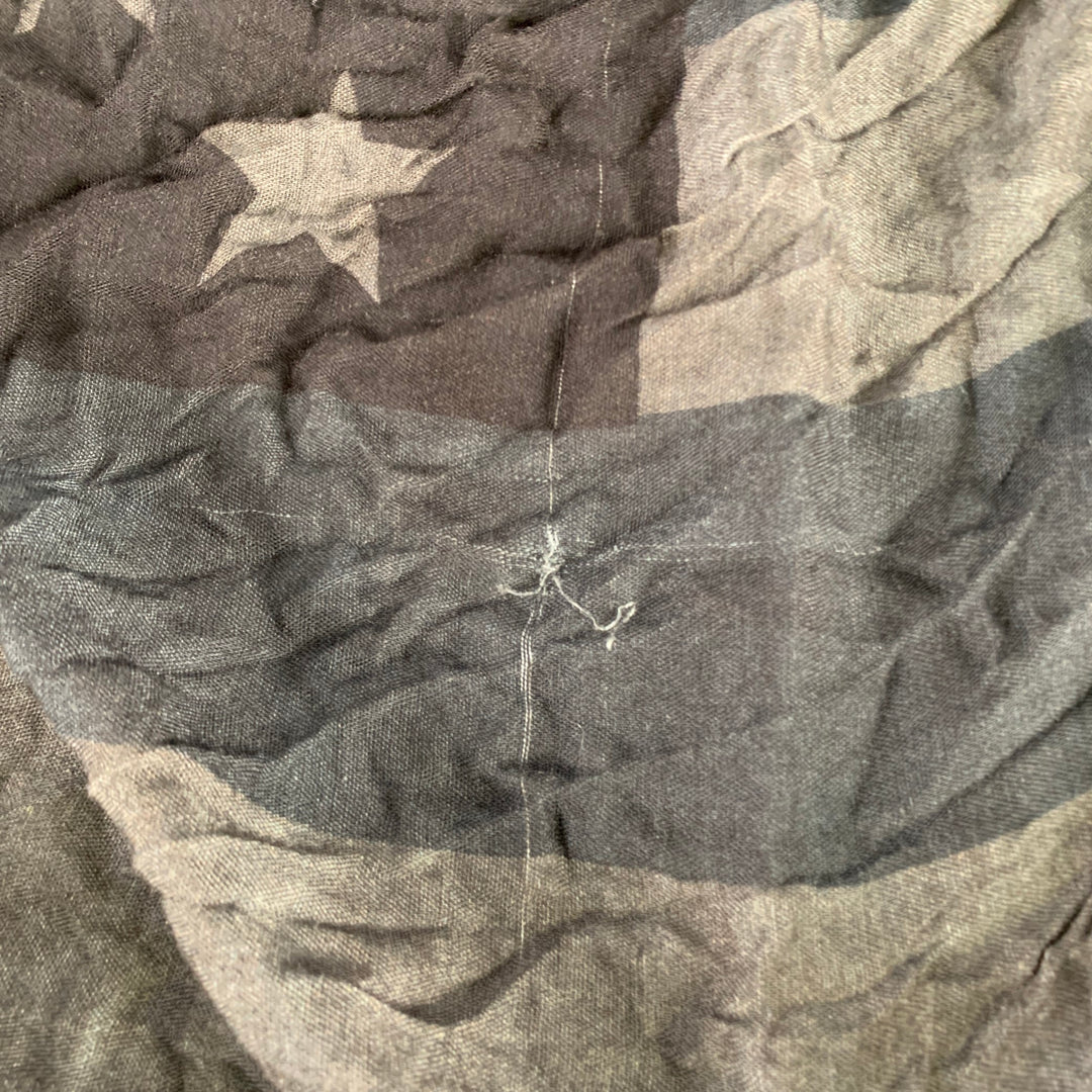 JOHN VARVATOS Grey Charcoal USA Flag Scarf