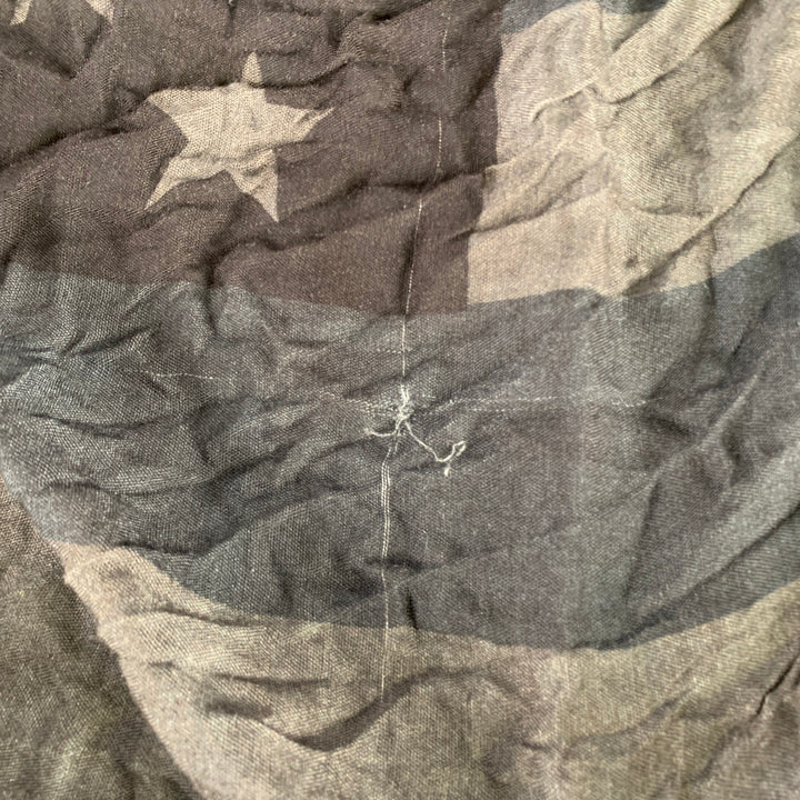 JOHN VARVATOS Grey Charcoal USA Flag Scarf