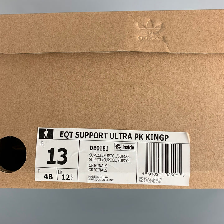 ADIDAS EQT SUPPORT ULTRA PK KING Size 13 Tan  Nylon Lace Up DB0181 Sneakers