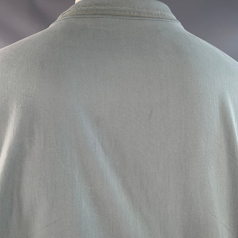 MARINE LAYER Spring 2024 Size XL Blue Grey Color Block Cotton Blend Jacket