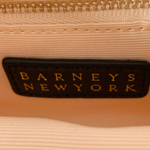 BARNEY'S NEW YORK White Polyester Feathers Handbag