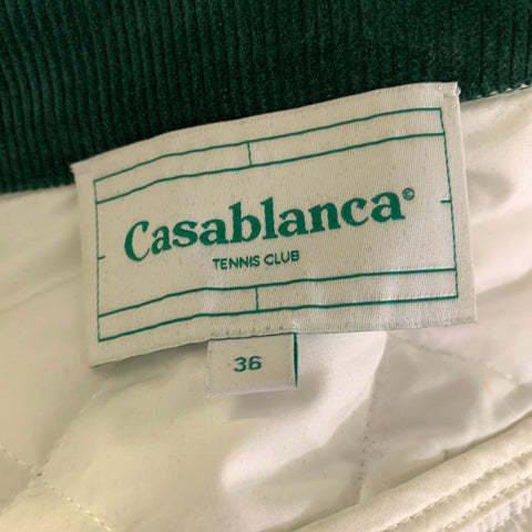 CASABLANCA Size 4 Blue Pink Polyester Landscape Bolero Coat