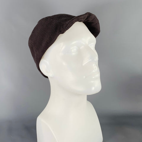 PROSPECTIVE FLOW -Suna Cap- Grey Charcoal Sashiko Cotton Hat