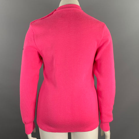 SAINT JAMES Size L Pink Wool Knitted Sailor Sweater Womens