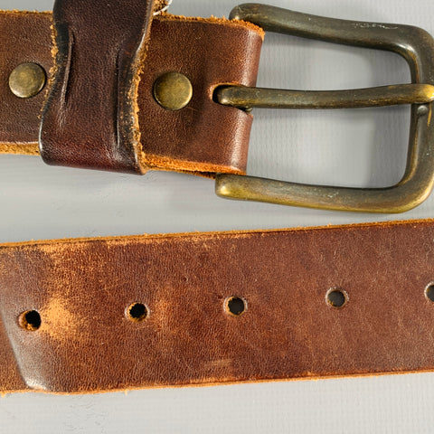VINTAGE Size 38 Brown Belt