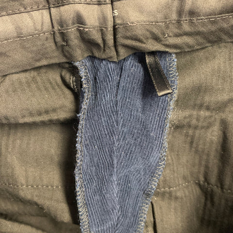 BOSS by HUGO BOSS Size 28 Navy Corduroy Cotton Straight Casual Pants