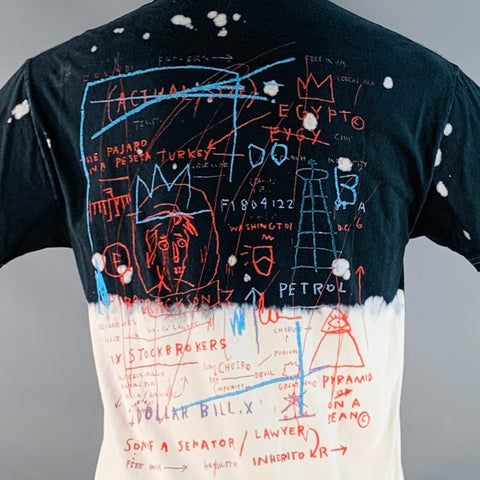 JEAN-MICHEL BASQUIAT Size M Multi Color Graphic Cotton Short Sleeve Crew Neck T-shirt