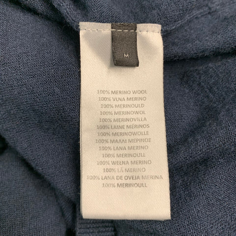 PAUL SMITH Size M Navy Knit Merino Wool Buttoned Cardigan