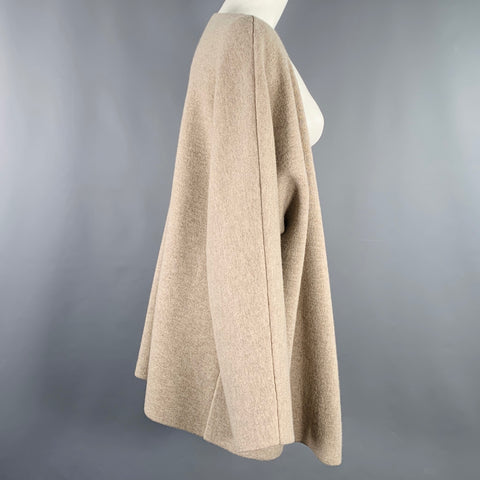 CO SS20 Size S Beige Taupe Wool Blend Raglan Cardigan
