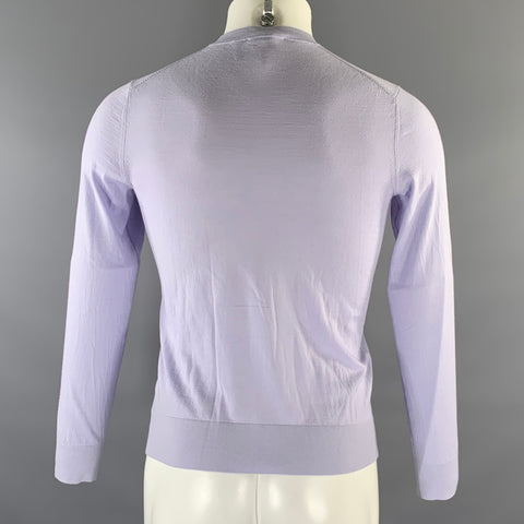 THEORY Size XS Lavender Wool Blend Pull On Pullover