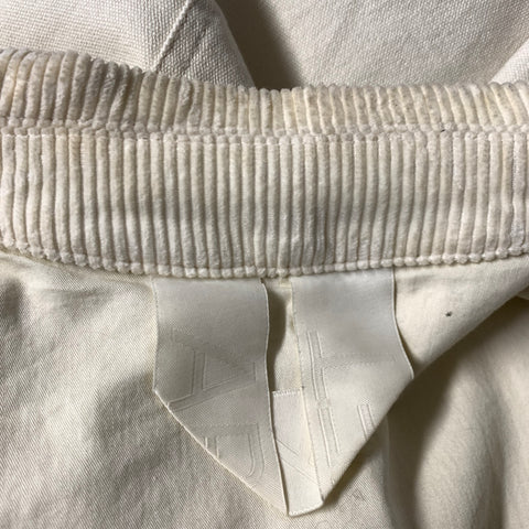 ARKET Size XS White Cotton Carpenter Jacket