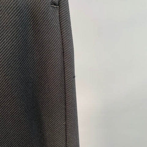 MONCLER Size 34 Black Twill Polyamide Blend Drawstring Casual Pants