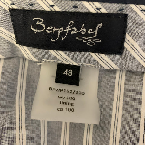 BERGFABEL Size M Black Wool Casual Pants