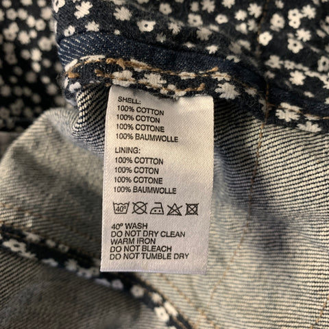 PAUL SMITH PINK Size M Blue Cotton Button Up Jacket