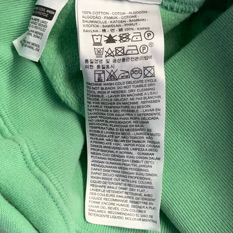 LEVI'S VINTAGE Size S Leaf Green Cotton Crew Neck Sweatshirt