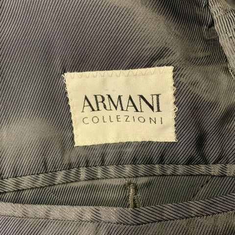 ARMANI COLLEZIONI Size 38 Brown Corduroy Cotton  Rayon Sport Coat