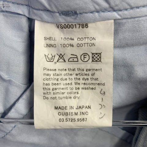VISVIM Size M Light Blue Cotton Button Fly Jeans