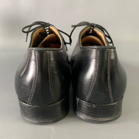 GRAVATTI WILKES BASHFORD Size 9.5 Black Leather Lace Up Shoes