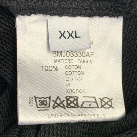GIVENCHY Size XXL Black Angel Graphic Cotton Crew Neck Sweatshirt
