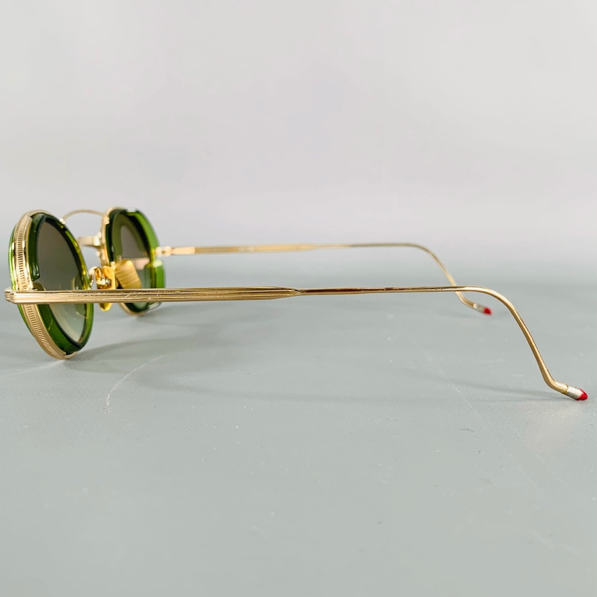 JACQUES MARIE MAGE Ringo Gold Metal Limited Edition Sunglasses