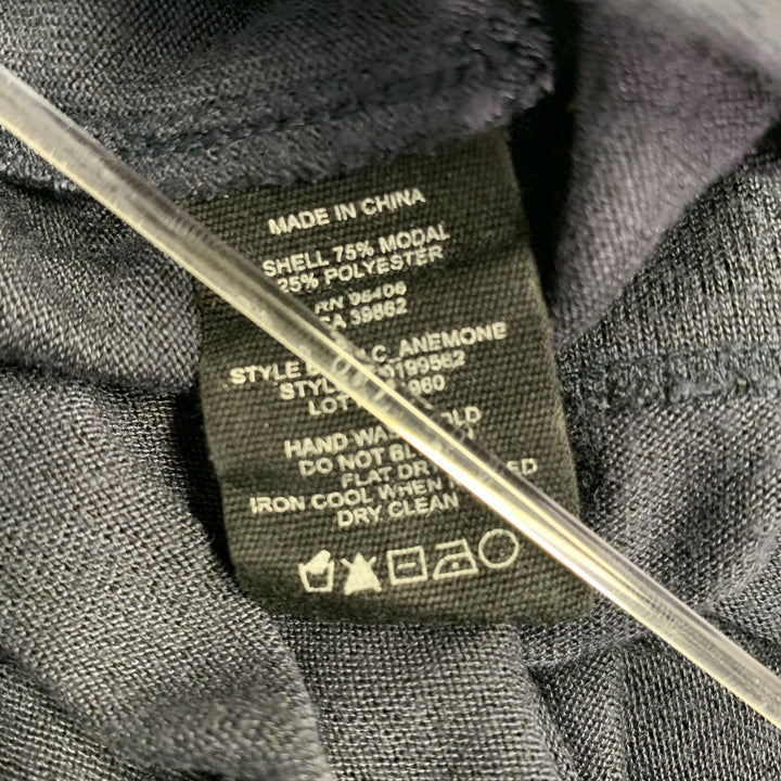 THEORY Size S Navy Modal Blend Short Sleeve Polo