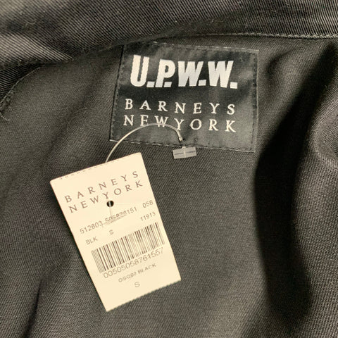U.P.W.W. Size S Black Pink Photo Polyester Cotton Jacket